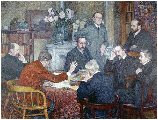 la conferencia de Theo van Rysselbeghe